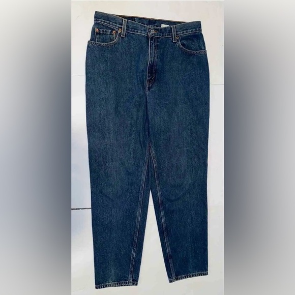 Levi’s 550 mens denim size 14 reg M relaxed fit tapered lef - Picture 1 of 8